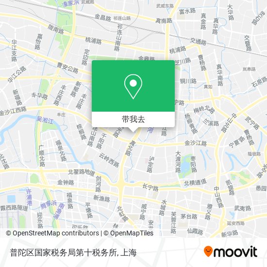 普陀区国家税务局第十税务所地图