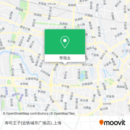 寿司王子(近铁城市广场店)地图