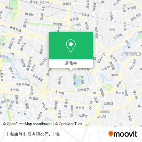 上海旗胜电器有限公司地图