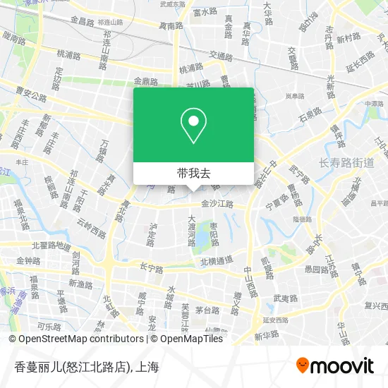香蔓丽儿(怒江北路店)地图