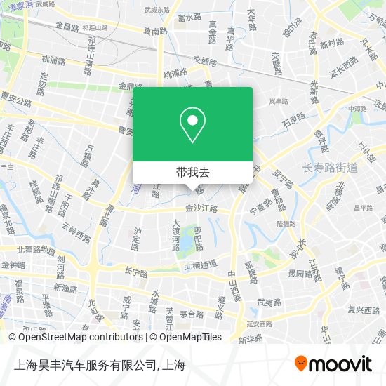 上海昊丰汽车服务有限公司地图
