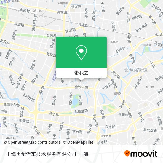 上海贯华汽车技术服务有限公司地图