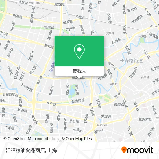 汇福粮油食品商店地图