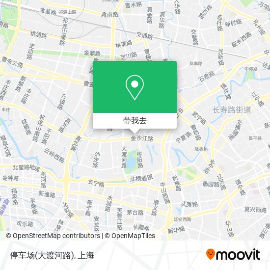 停车场(大渡河路)地图