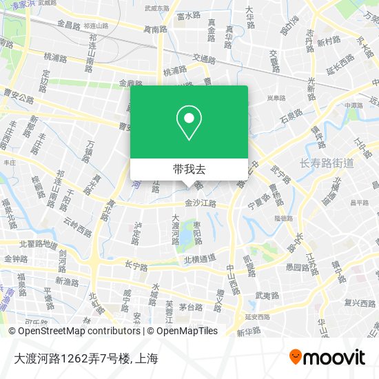 大渡河路1262弄7号楼地图