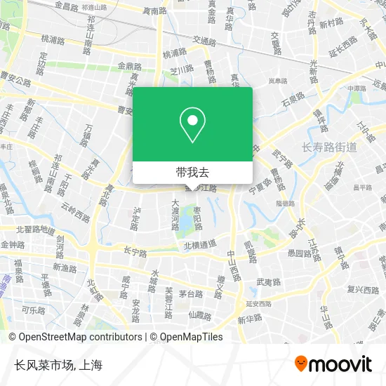 长风菜市场地图