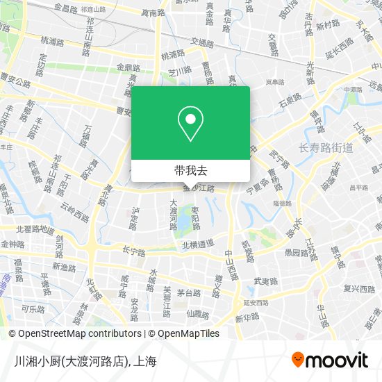 川湘小厨(大渡河路店)地图