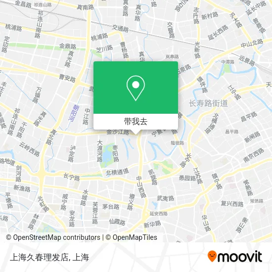 上海久春理发店地图