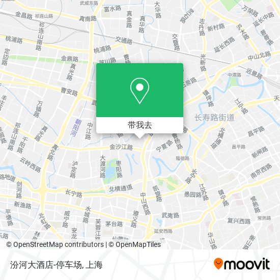 汾河大酒店-停车场地图