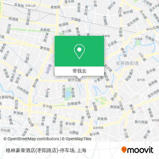 格林豪泰酒店(枣阳路店)-停车场地图