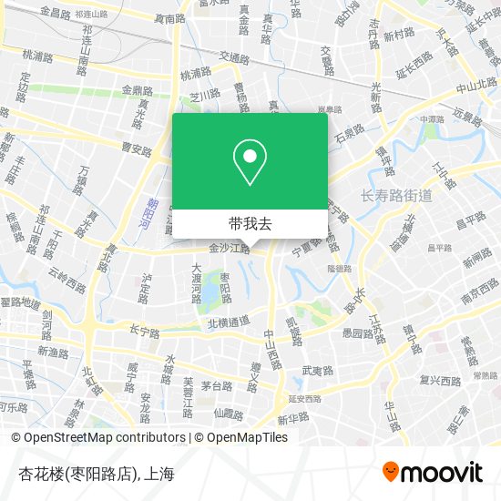 杏花楼(枣阳路店)地图