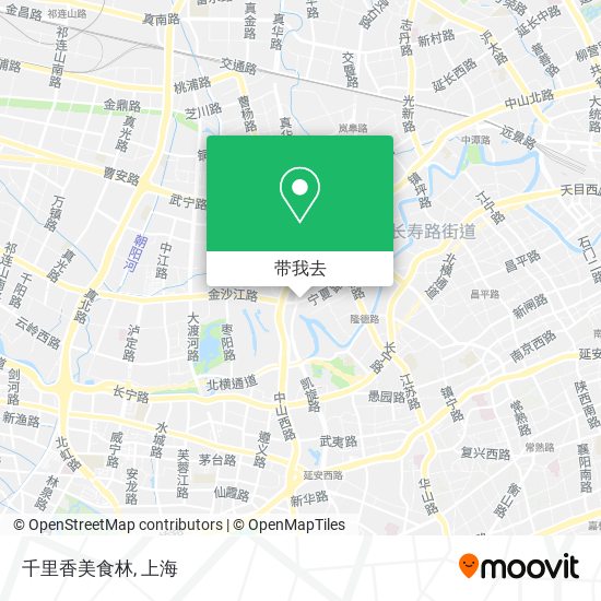 千里香美食林地图