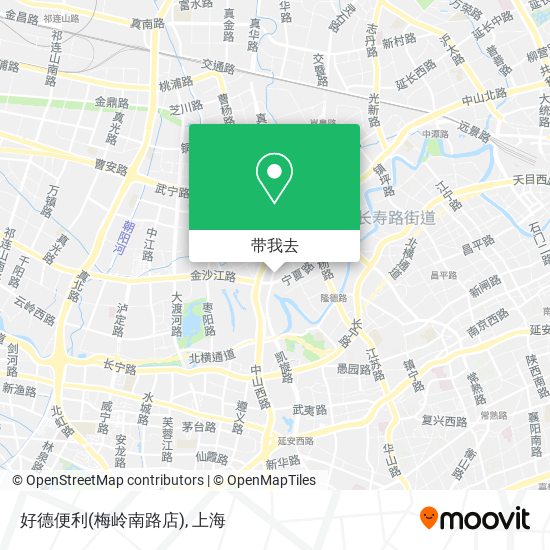 好德便利(梅岭南路店)地图