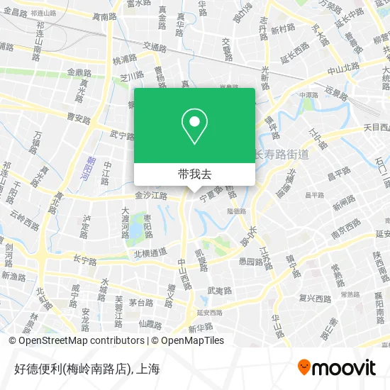 好德便利(梅岭南路店)地图