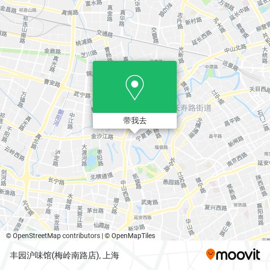 丰园沪味馆(梅岭南路店)地图