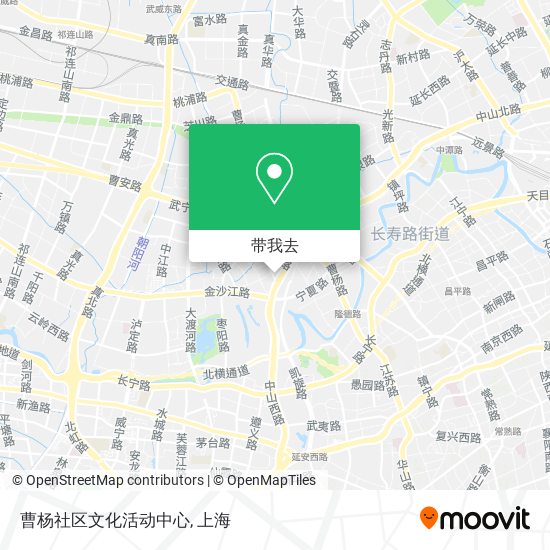 曹杨社区文化活动中心地图