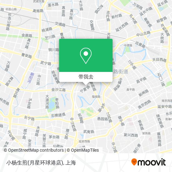 小杨生煎(月星环球港店)地图