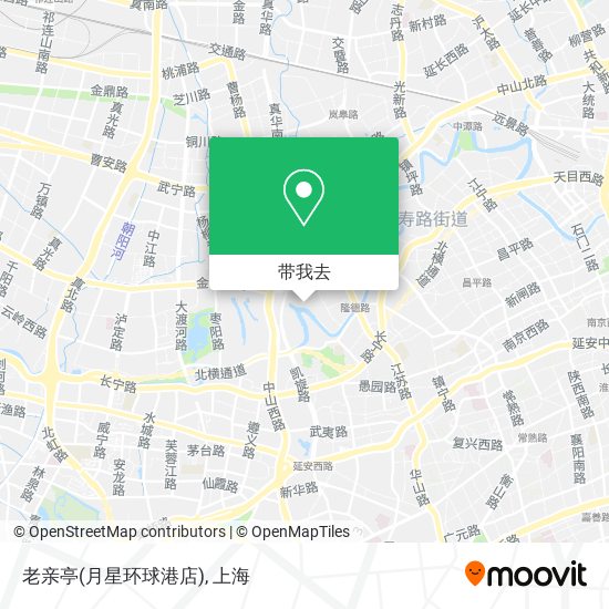 老亲亭(月星环球港店)地图