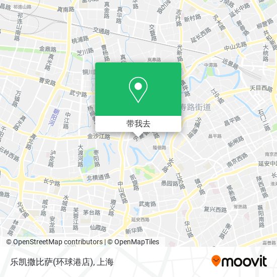 乐凯撒比萨(环球港店)地图