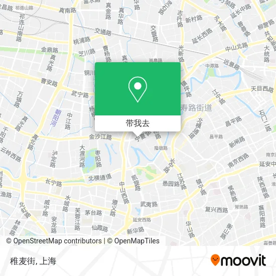 稚麦街地图