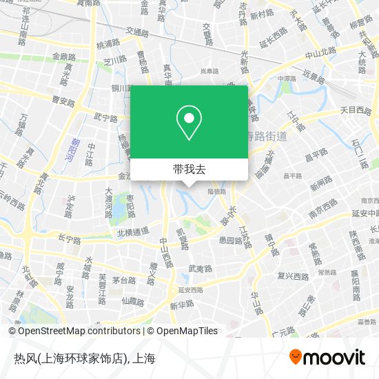 热风(上海环球家饰店)地图