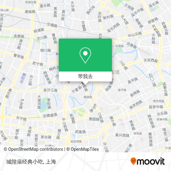 城隍庙经典小吃地图