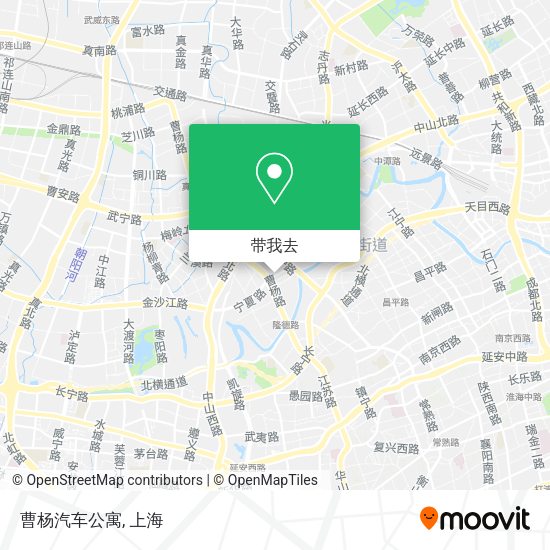 曹杨汽车公寓地图