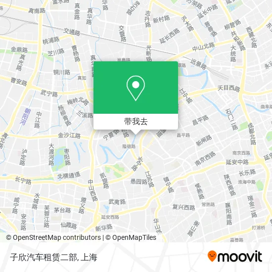 子欣汽车租赁二部地图