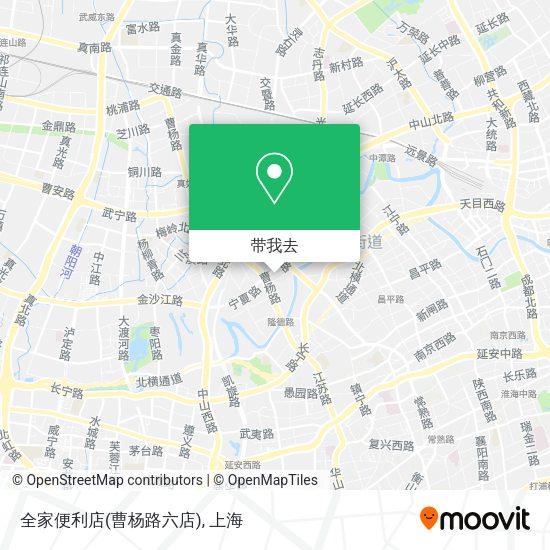 全家便利店(曹杨路六店)地图