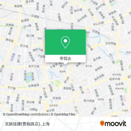 克丽缇娜(曹杨路店)地图