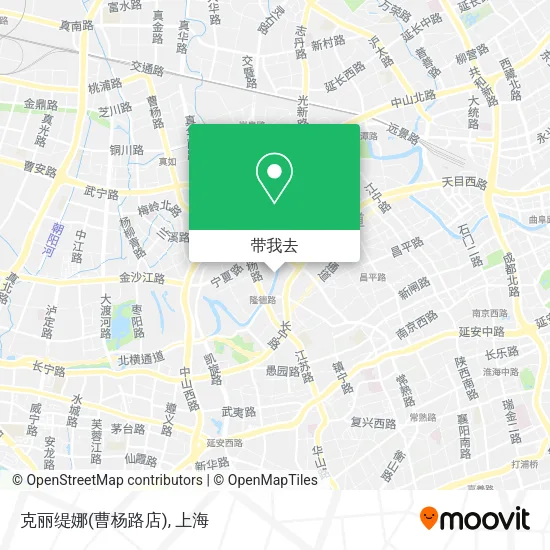 克丽缇娜(曹杨路店)地图