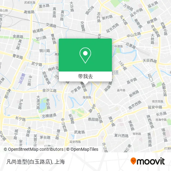 凡尚造型(白玉路店)地图