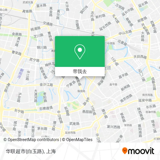 华联超市(白玉路)地图