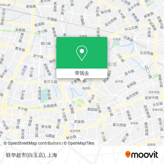 联华超市(白玉店)地图