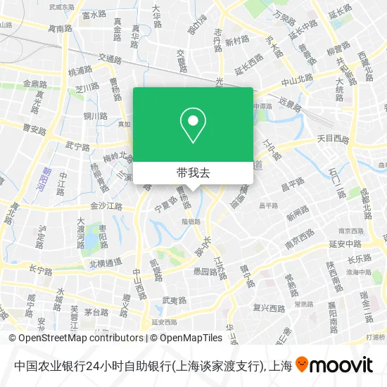 中国农业银行24小时自助银行(上海谈家渡支行)地图