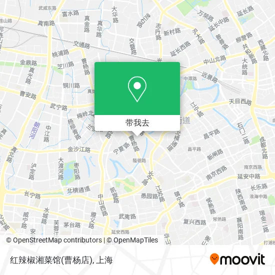 红辣椒湘菜馆(曹杨店)地图