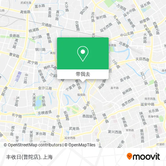 丰收日(普陀店)地图