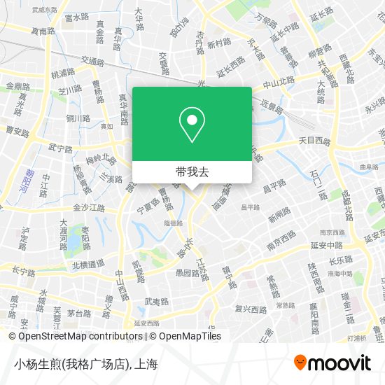 小杨生煎(我格广场店)地图