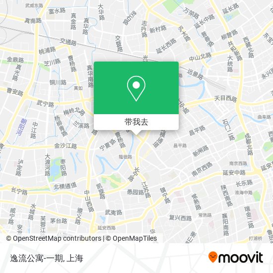 逸流公寓-一期地图