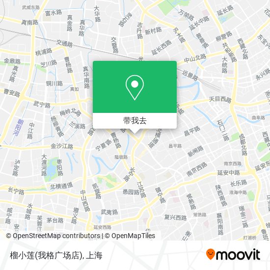 榴小莲(我格广场店)地图