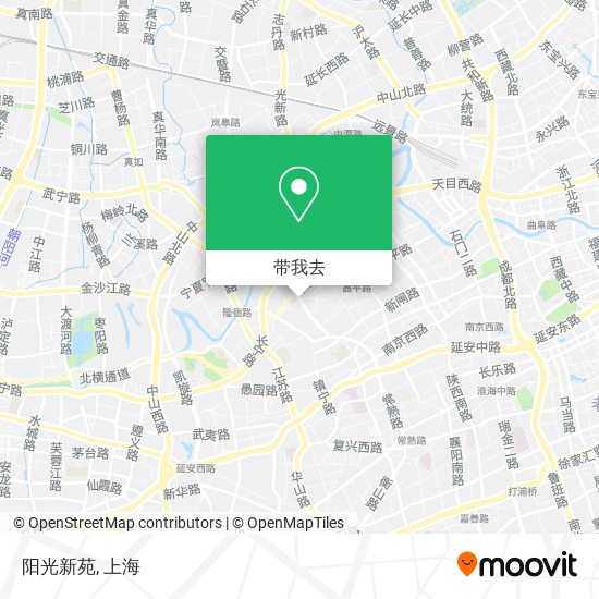 阳光新苑地图