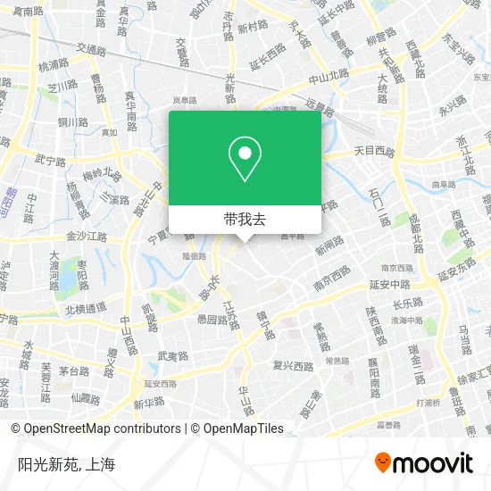 阳光新苑地图
