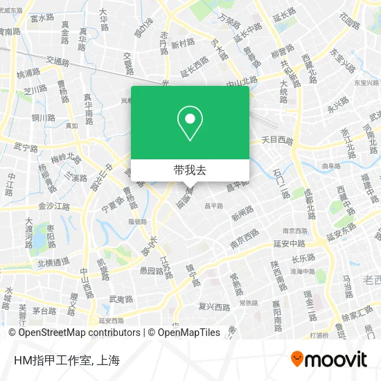 HM指甲工作室地图