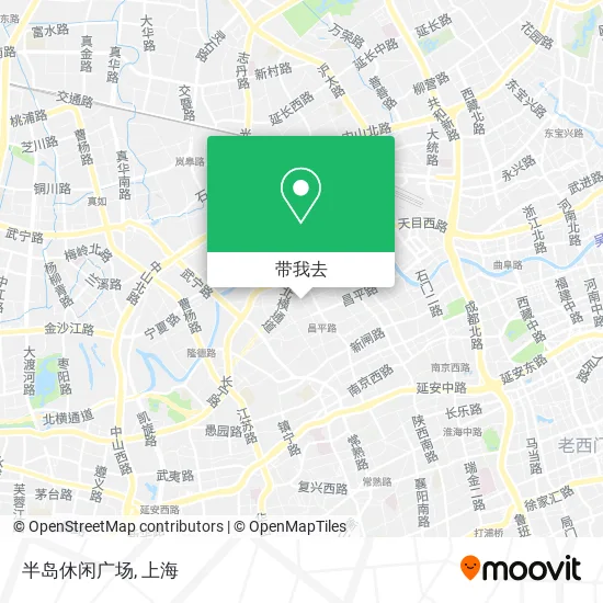 半岛休闲广场地图