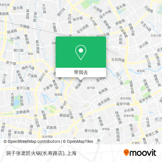 洞子张老匠火锅(长寿路店)地图