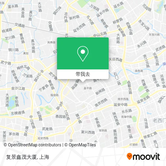 复景鑫茂大厦地图