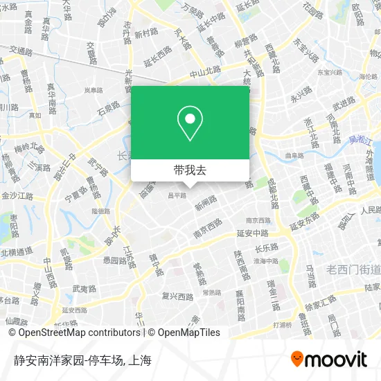 静安南洋家园-停车场地图