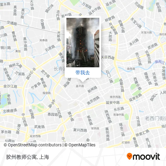 胶州教师公寓地图