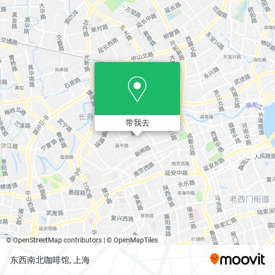 东西南北咖啡馆地图