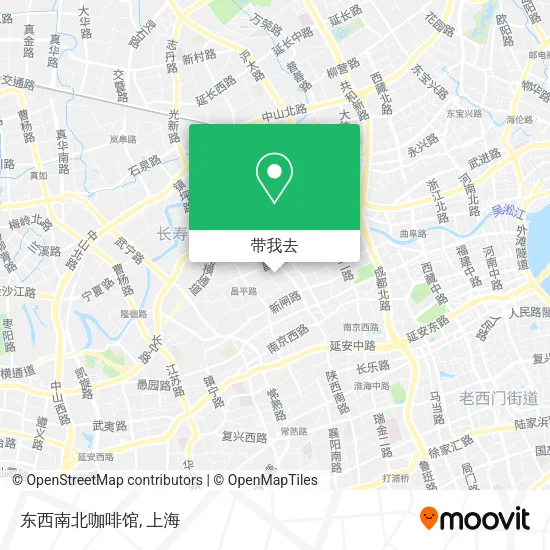 东西南北咖啡馆地图